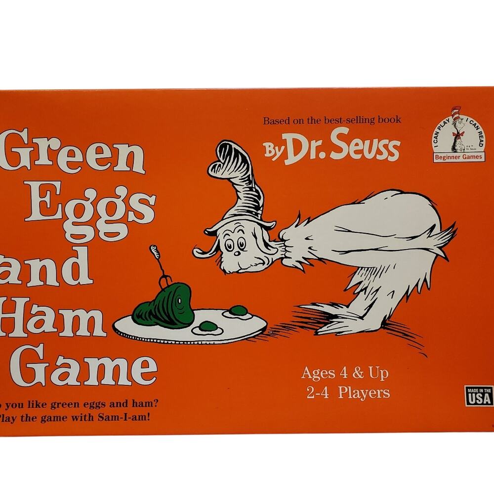 Dr. Seuss Green Eggs and Ham Board Game for Kids